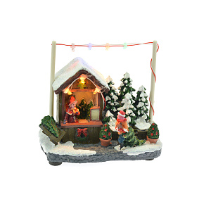 Vánoční scéna - Obchod s hračkami Vánoční scéna - Obchod s hračkami