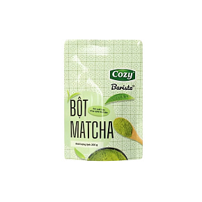 Cozy Barista Matcha 200 g - Prémiový bio japonský zelený čajový prášek Cozy Barista Matcha 200 g - Prémiový bio japonský zelený čajový prášek
