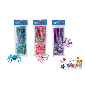 Tvořivá sada created 3 barvy na kartě 15x40cm