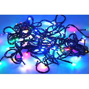 Vnitřní Vánoční LED osvětlení - Studená bílá 100 LED Vnitřní Vánoční LED osvětlení - Studená bílá 100 LED