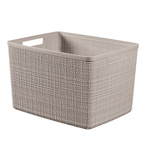 Košík Jute L taupe