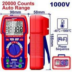 Digitální multimetr 1000V RMS 2000 Auto Digitální multimetr 1000V RMS 2000 Auto