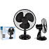 Stolní ventilátor 34 cm, černý