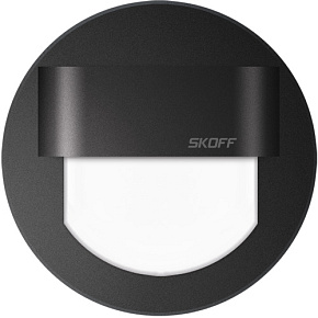 SKOFF LED nástěnné svítidlo ML-RUE-D-H-1 RUEDA černá(D) teplá(WW,3000K) IP20 SKOFF LED nástěnné svítidlo ML-RUE-D-H-1 RUEDA černá(D) teplá(WW,3000K) IP20