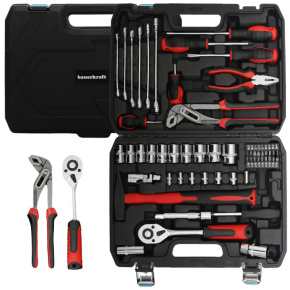 Tool Set in Carrying Case – 58 Pieces: Wrenches, Screwdrivers, Pliers Tool Set in Carrying Case – 58 Pieces: Wrenches, Screwdrivers, Pliers