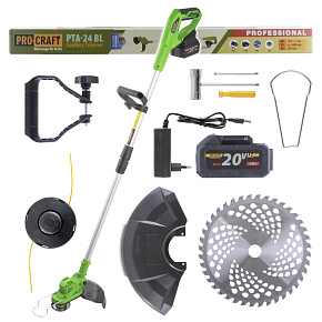 Aku vyžínač Procraft PTA24 BL