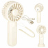 Stolní ventilátor mini ruční větráček přenosný USB 13,8 cm