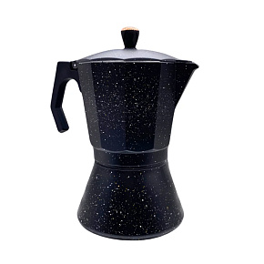 Eisenbach LSS012: Hliníková moka konvice na espresso - 12 šálků Eisenbach LSS012: Hliníková moka konvice na espresso - 12 šálků