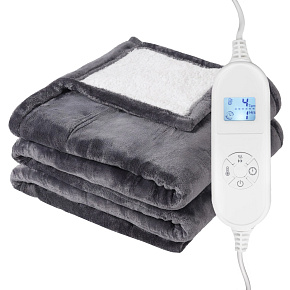 Double-Sided Electric Blanket 120x160 cm Heating Mat with Temperature Control and Remote