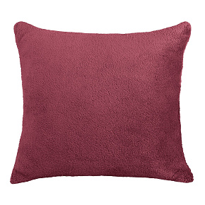 VERATEX Polštářek Mazlík Korall 38x38 cm bordová