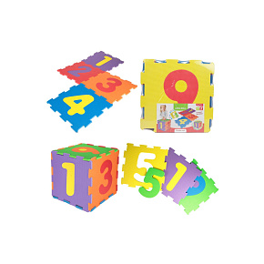 Pěnové puzzle čísla 10ks ve fólii Pěnové puzzle čísla 10ks ve fólii