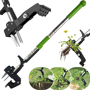 Vytrhávač plevele LUARO teleskopický odstraňovač plevele Vytrhávač plevele LUARO teleskopický odstraňovač plevele