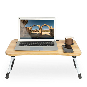 Skládací stolek pod notebook do postele podstavec