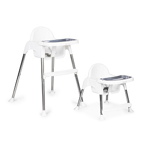 High Chair for Feeding 2-in-1 with Tray and Straps ECOTOYS