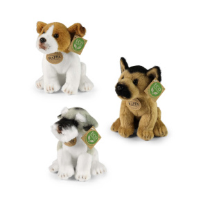 Plyšový pes sedící 20 cm 3 druhy ECO-FRIENDLY Plyšový pes sedící 20 cm 3 druhy ECO-FRIENDLY