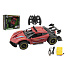 Auto RC Sport červené 33cm plast 2,4GHz na baterie + dobíjecí pack v krabici 43x36x13cm