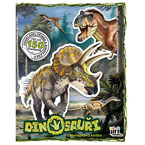 Knížka samolepková Dinosauři Knížka samolepková Dinosauři
