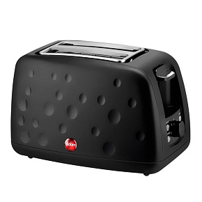TO245 DOTTY Eldom toaster black BUBBLES series
