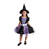 Dětská kostým čarodějnice černo-fialová (M) e-obal