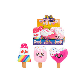 Zmrzlina/nanuk plyš 16cm 3 druhy 12ks v boxu 2m+