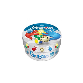 Grabolo společenská hra v plechové krabičce 8x8x5cm 8ks v boxu STRAGOO