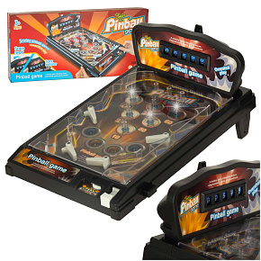 Pinball flipper arkádová hra stůl se světly a hudbou