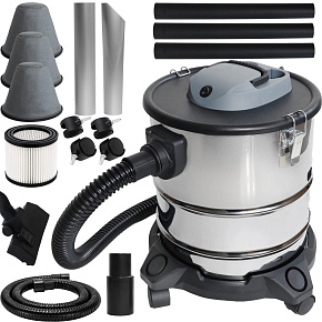Průmyslový krbový vysavač na popel a saze do kamen, žáruvzdorný 20 l 1200 W Průmyslový krbový vysavač na popel a saze do kamen, žáruvzdorný 20 l 1200 W