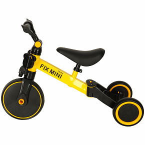 Odrážedlo Trike Fix Mini multifunkční kolo 3v1 žluté