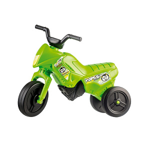 Odrážedlo Enduro Yupee zelené malé plast výška sedadla 26cm nosnost do 25kg od 12 měsíců