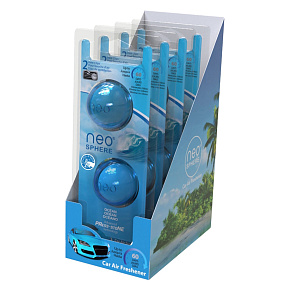 Neo-Sphere - Osvěžovač vzduchu do auta – 4-dvojbalení – Oceán