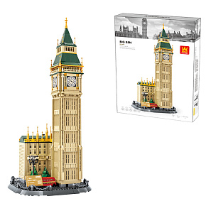 Lebula stavebnice sada 1642 ks. Big Ben Londýn