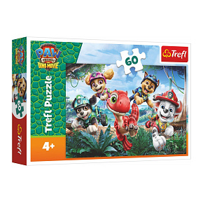 Puzzle Tlapková patrola/Paw Patrol Dino Movie: Dinosauří záchrana 33x22cm 60dílků v krabičce 21x14cm Puzzle Tlapková patrola/Paw Patrol Dino Movie: Dinosauří záchrana 33x22cm 60dílků v krabičce 21x14cm