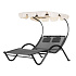 Garden Lounger with Canopy – Swing Hammock MultiGarden