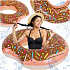 Nafukovací kolo BESTWAY 36188 donut hnědý 107cm