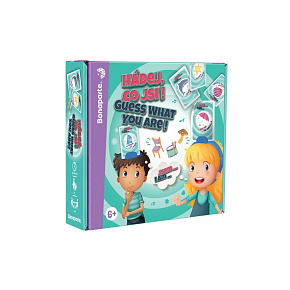 Hádej, co jsi! - Guess what you are! společenská hra v krabici 22,5x21x6cm