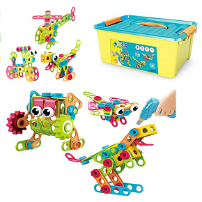 Lebula magnetické stavební kostky sada 191 ks. prvků