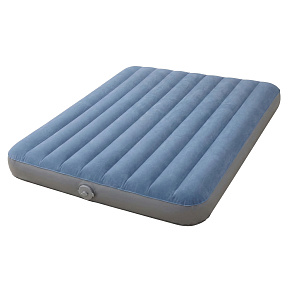 Double Air Mattress 203x152x25 cm with Built-In Electric Pump INTEX 64189