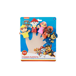 Maňásek prstový 5ks Tlapková patrola/Paw patrol guma 6cm na kartě 16,5x20cm Maňásek prstový 5ks Tlapková patrola/Paw patrol guma 6cm na kartě 16,5x20cm