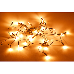 Okruhová LED světýlka do interiéru (4.3m) 35 diod - Extra teplá bílá