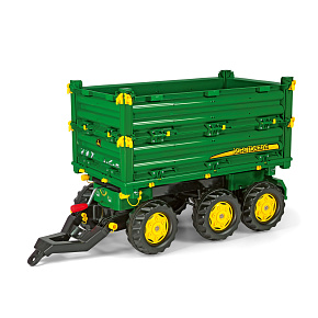 Rolly Toys rollyMulti Trailer - Přívěs Sklápěčka Rolly Multi John Deere 3osý