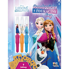 Omalovánky s foukacími fixy FROZEN - Ledové království Omalovánky s foukacími fixy FROZEN - Ledové království