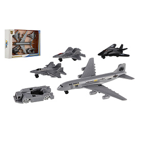 Sada letadel 5ks plast na volný chod v krabičce 23x15,5x4cm