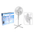 Ventilátor stojanový 41 cm, bílý