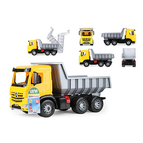 Auto sklápěč Mercedes Giga Trucks plast 65cm Auto sklápěč Mercedes Giga Trucks plast 65cm