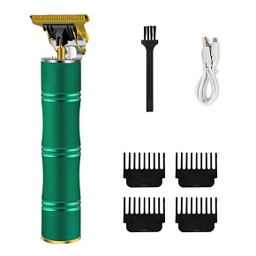 Herzberg HG-04104: Dobíjecí profesionální elektrický zastřihovač vlasů - Bambusově zelený Herzberg HG-04104: Dobíjecí profesionální elektrický zastřihovač vlasů - Bambusově zelený