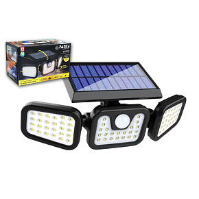 Panta TrioSolar - Vysoce výkonné solární venkovní světlo s 3 směrovými LED panely Panta TrioSolar - Vysoce výkonné solární venkovní světlo s 3 směrovými LED panely