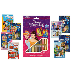 Pískování Disney 2v1 mix druhů v krabici Pískování Disney 2v1 mix druhů v krabici