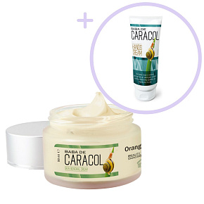 Orange Care - Pleťový krém Baba de Caracol 50ml & Krém na ruce 100ml