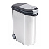 Kontejner na krmivo 54l/20kg stříbrná