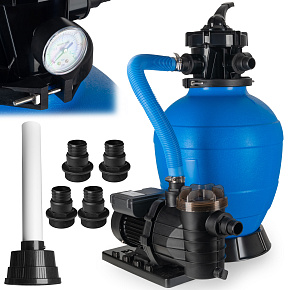 Písková filtrace k bazénu Bestway Intex 550W, výkon 13000 l/h Písková filtrace k bazénu Bestway Intex 550W, výkon 13000 l/h